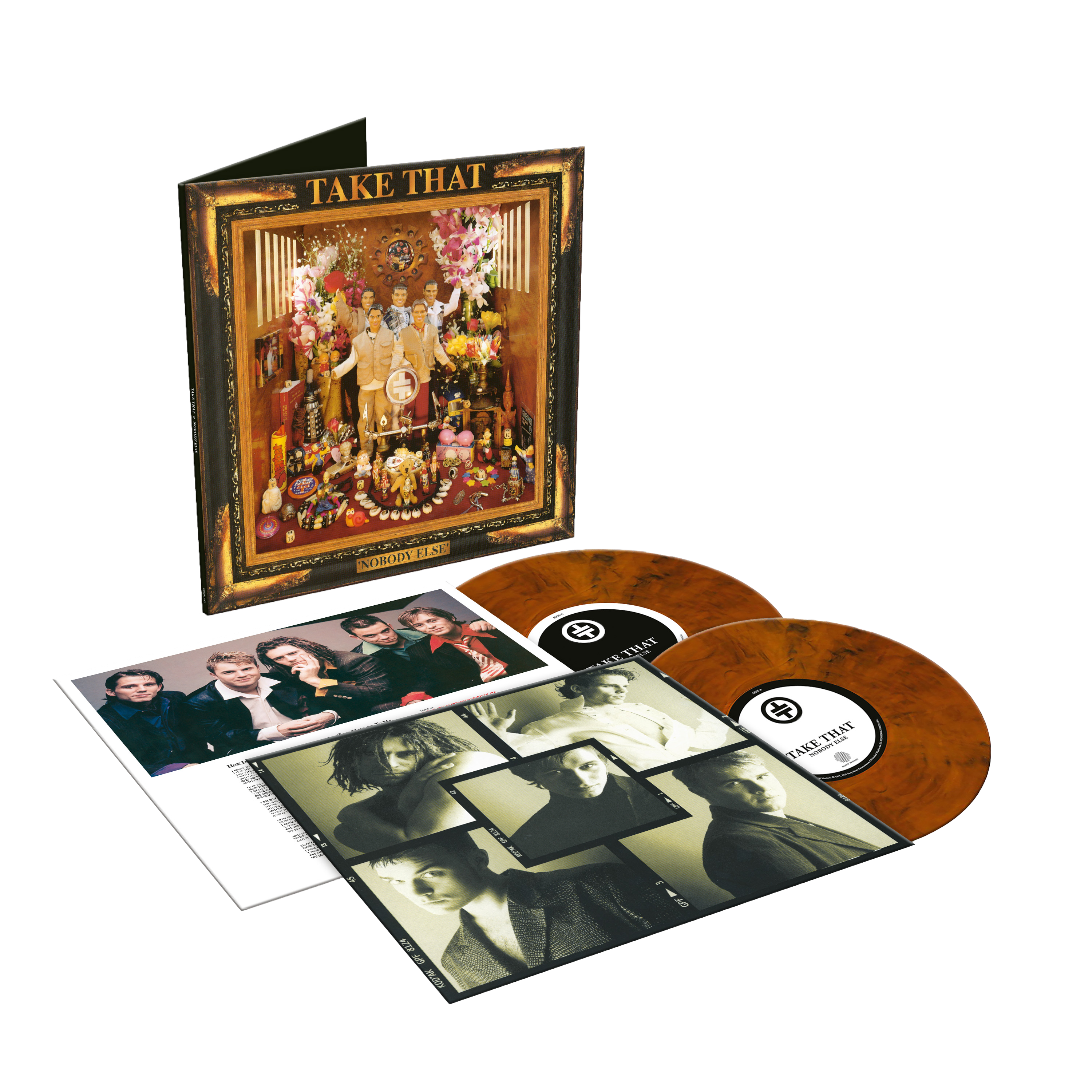 Take That - Nobody Else 30th Anniversary 2LP Deluxe Orange Vinyl