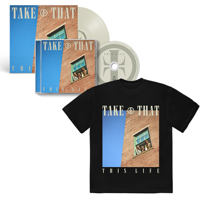 Limited Edition Cream LP, CD and Black TT Photo Tee