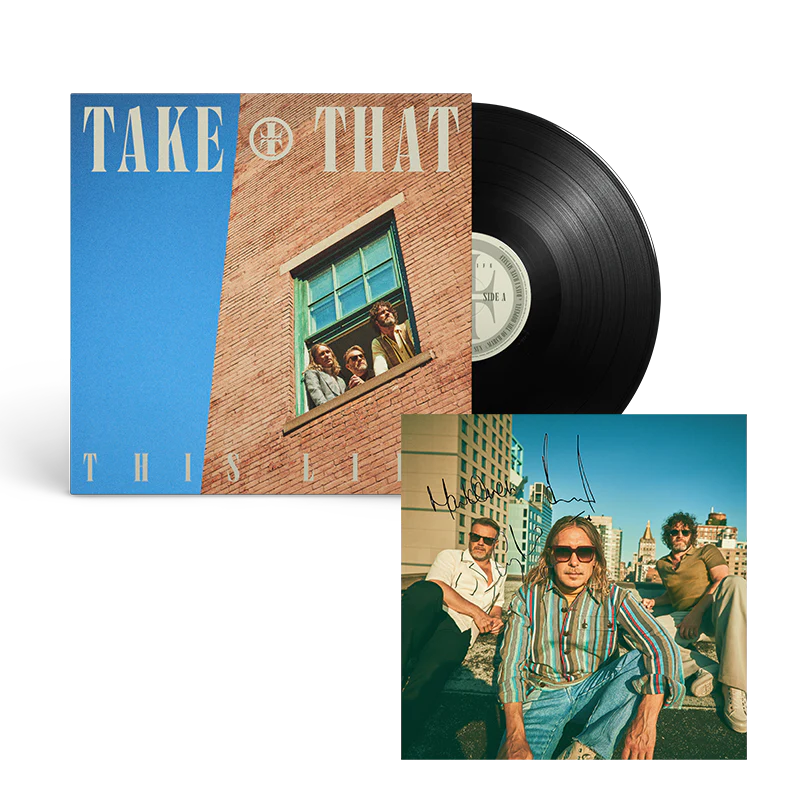 Standard LP And Signed Art Card Take That standard-lp-and-signed-art-card-take-that