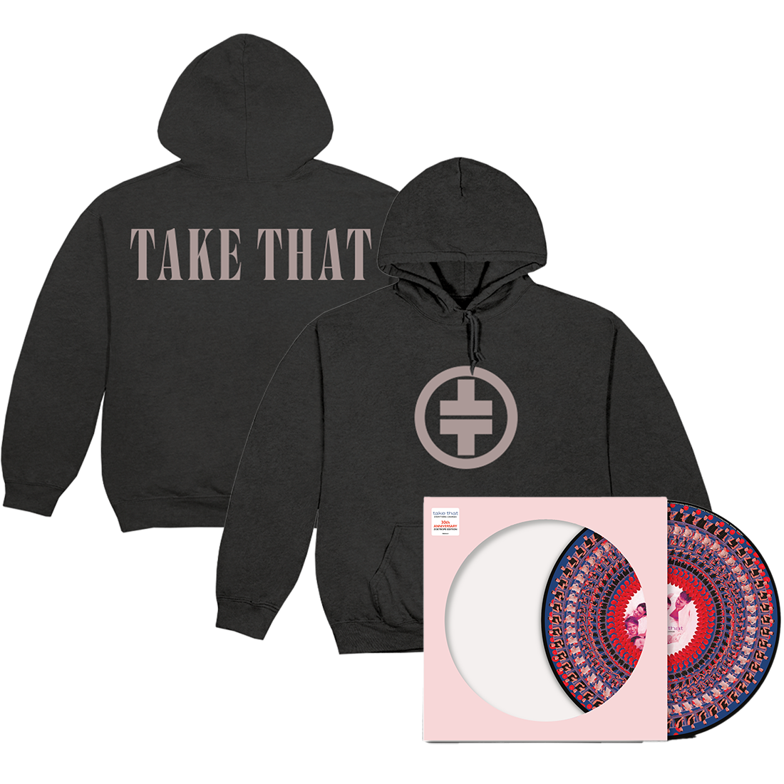 Everything Changes Zoetrope Vinyl Hoodie Bundle