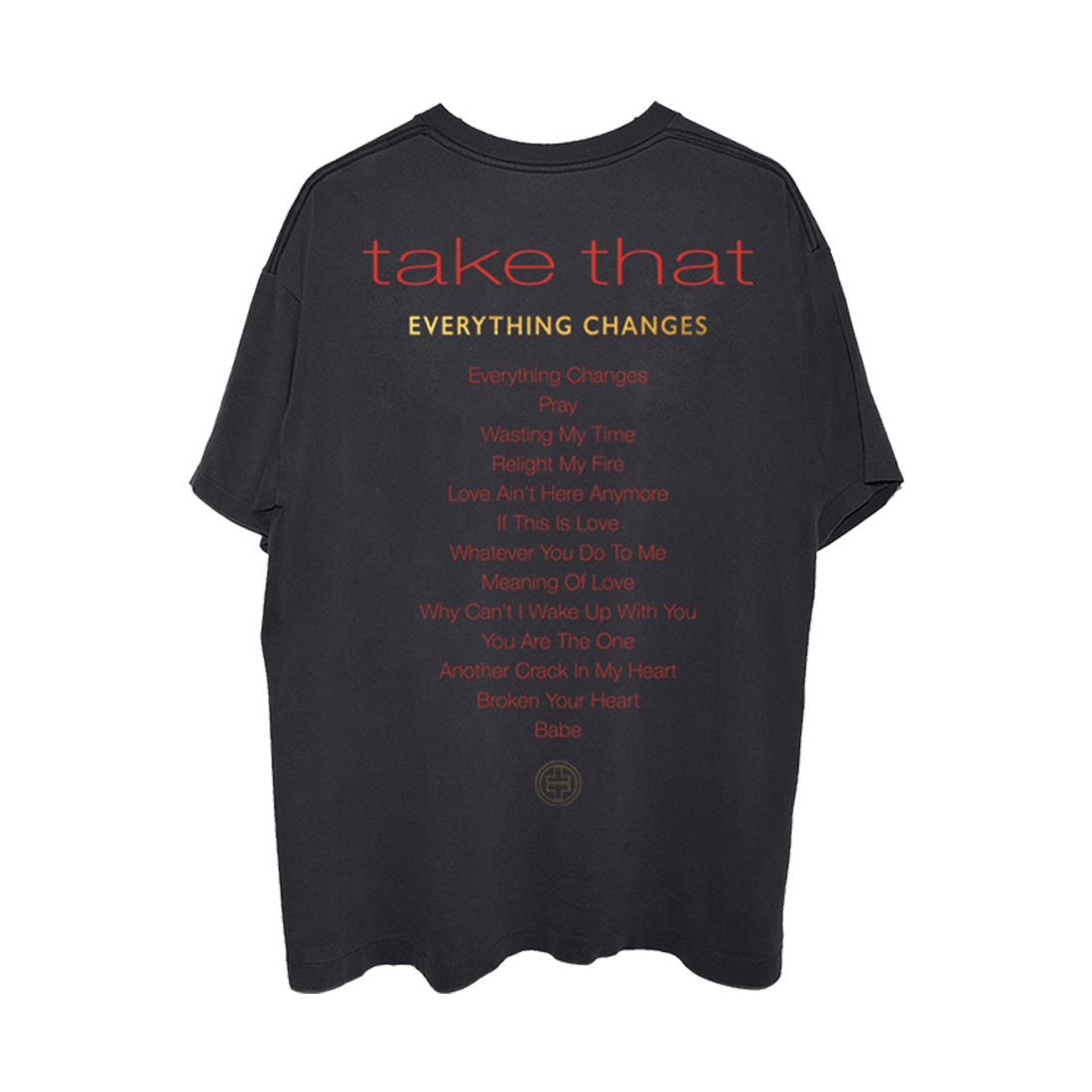 Take That - Everything Changes Anniversary T-shirt