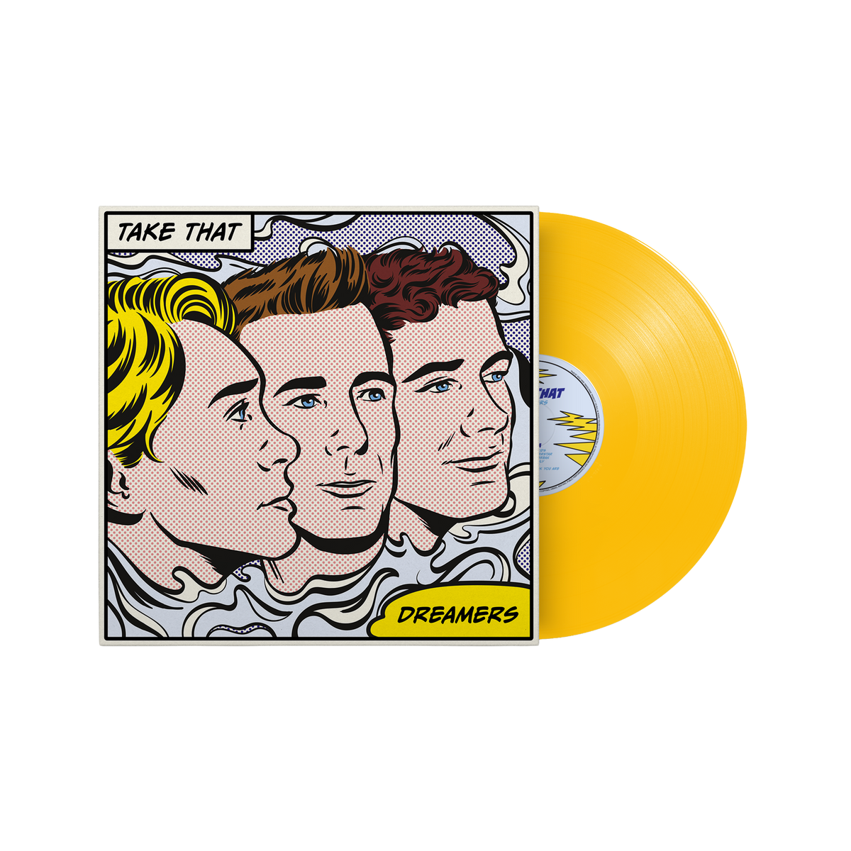 Take That - Dreamers - Store Exclusive Limited Edition Yellow LP
