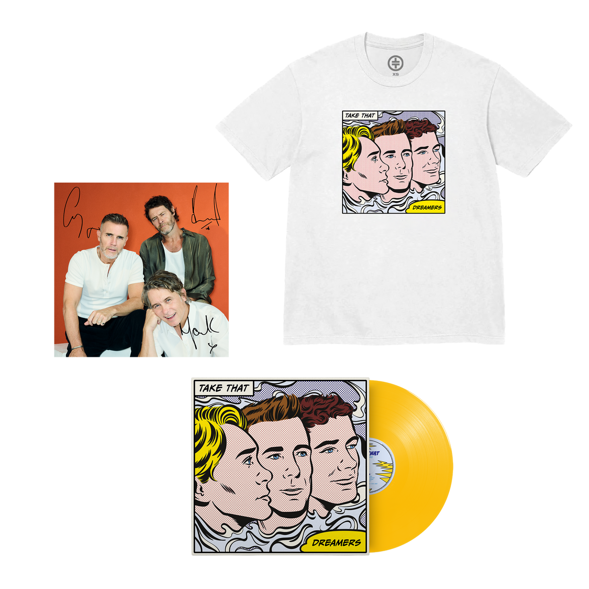 T-Shirt + Store Exclusive LP + NFC Lanyard + 12" Signed Art Card